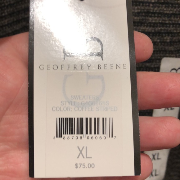 Mens Geoffrey Beene Sweater Size XL - Picture 3 of 3